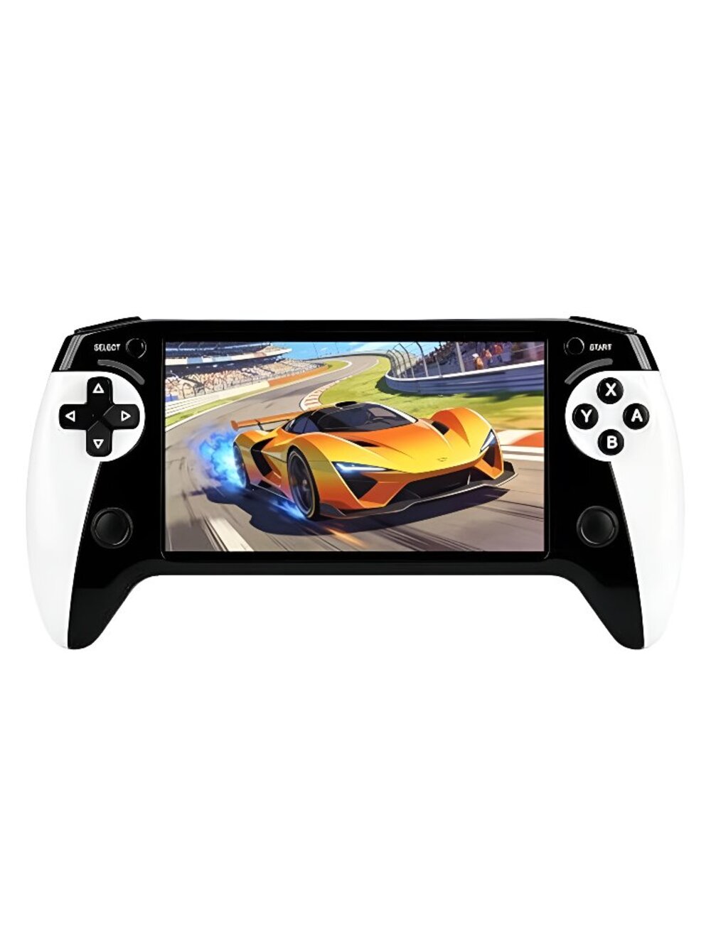 Handheld Game Console with 5.5 Inch HD Screen, Handle Grip Design - F2